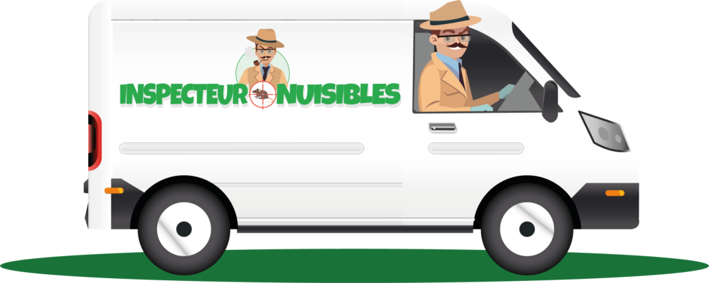 Inspecteur Nuisibles Truck Illustration
